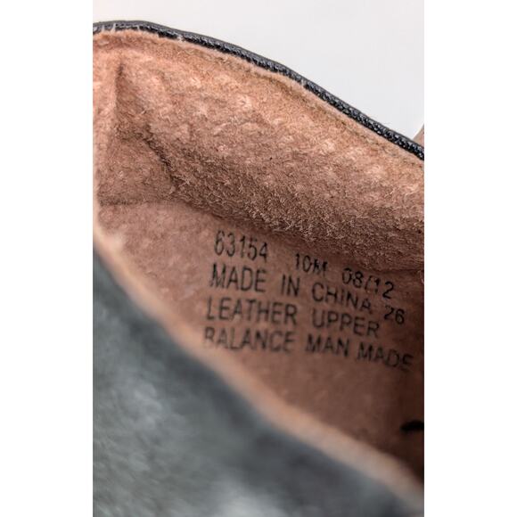 Clarks Indigo Shoes Town Club Mary Jane Pumps Black Leather Heels 10M - Picture 7 of 10